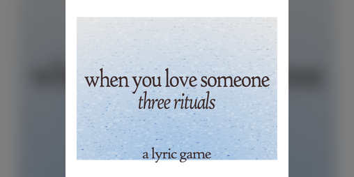 Cover image for when you love someone