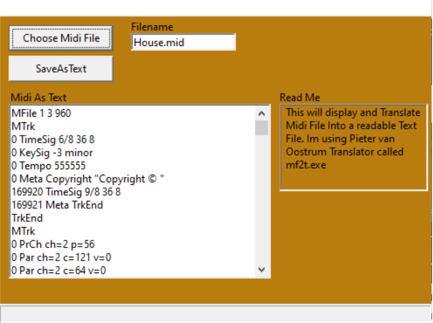 Midi to text by hardcoal