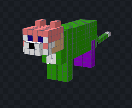 Minecraft Cat but it looks like @Crystal_Butterflies