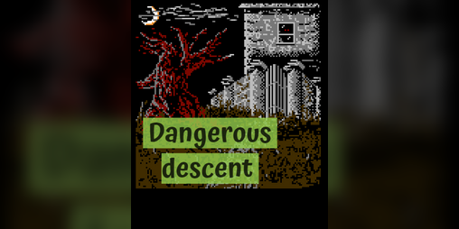 Cover image for Dangerous Descent - Survival horror for NES