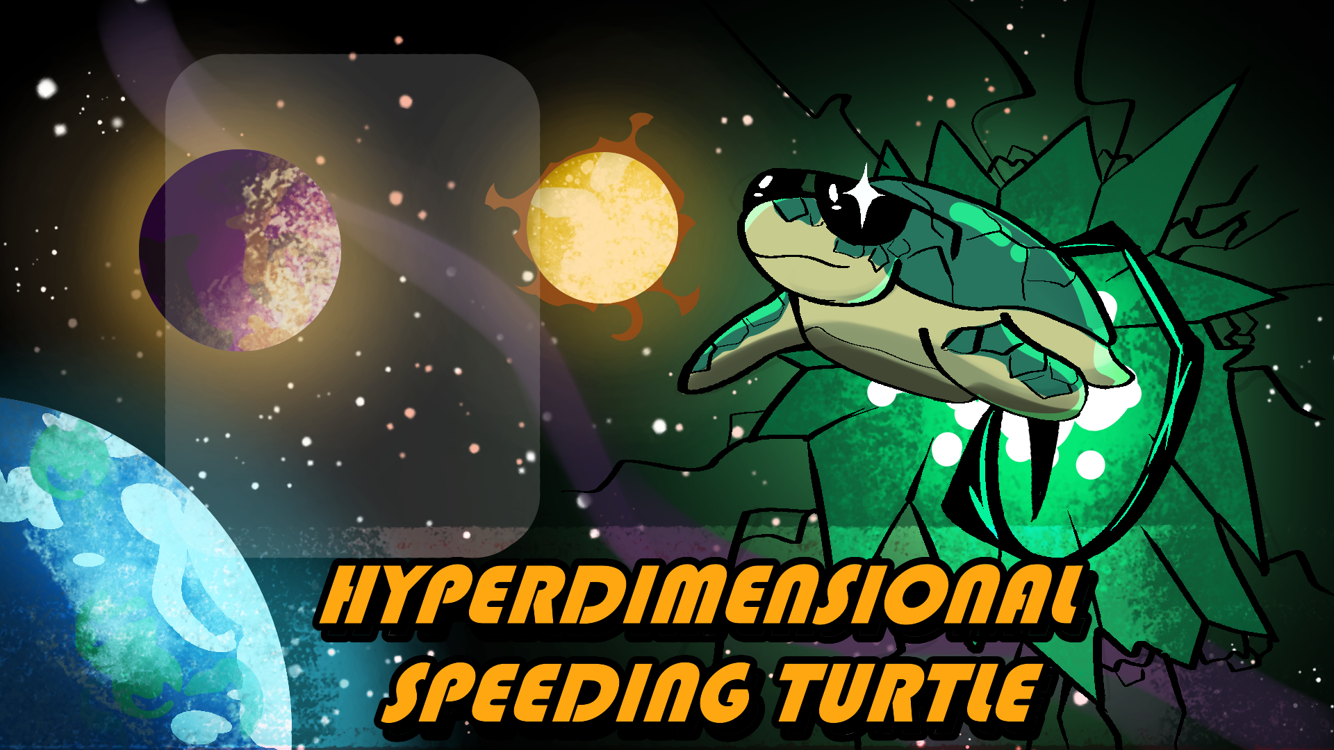 Cover image for Hyperdimensional Speeding Turtle