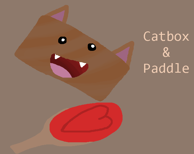 Cat Paddle Design Cat Box And Paddle by SugarZoomin