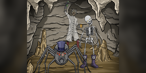 Cover image for Bone Mirror: The Ballad of Bob and Arthur