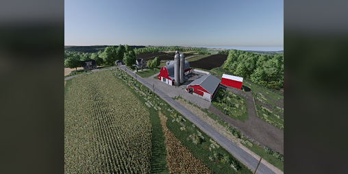 Cover image for FS22 Westby Row Crop Ready