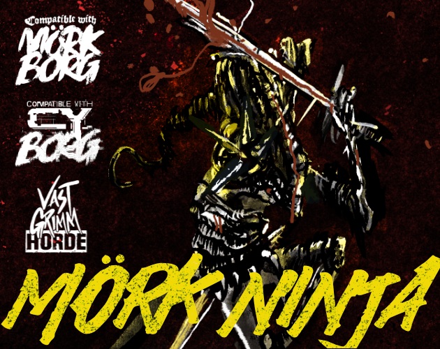 Cover image for MÖRK NINJA