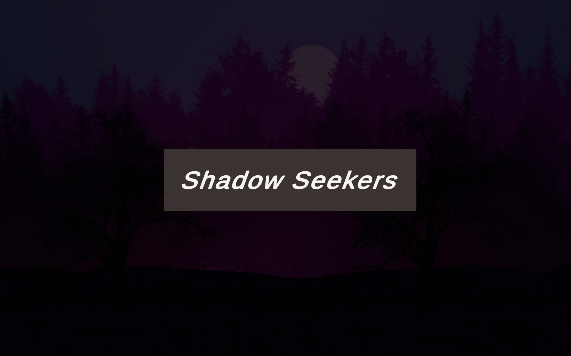 Shadow Seekers by S35Studio for Hawktober Horrors 2024 - itch.io
