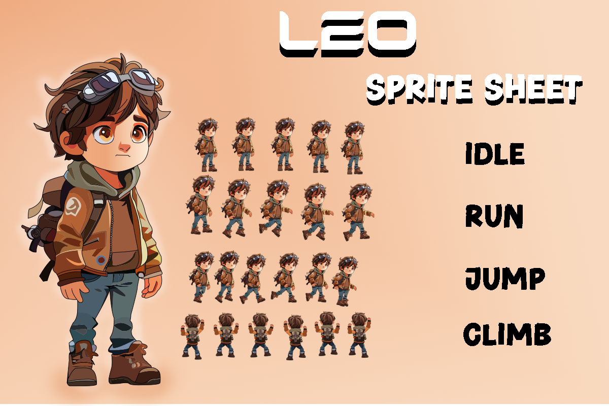 Leo Sprite Sheet