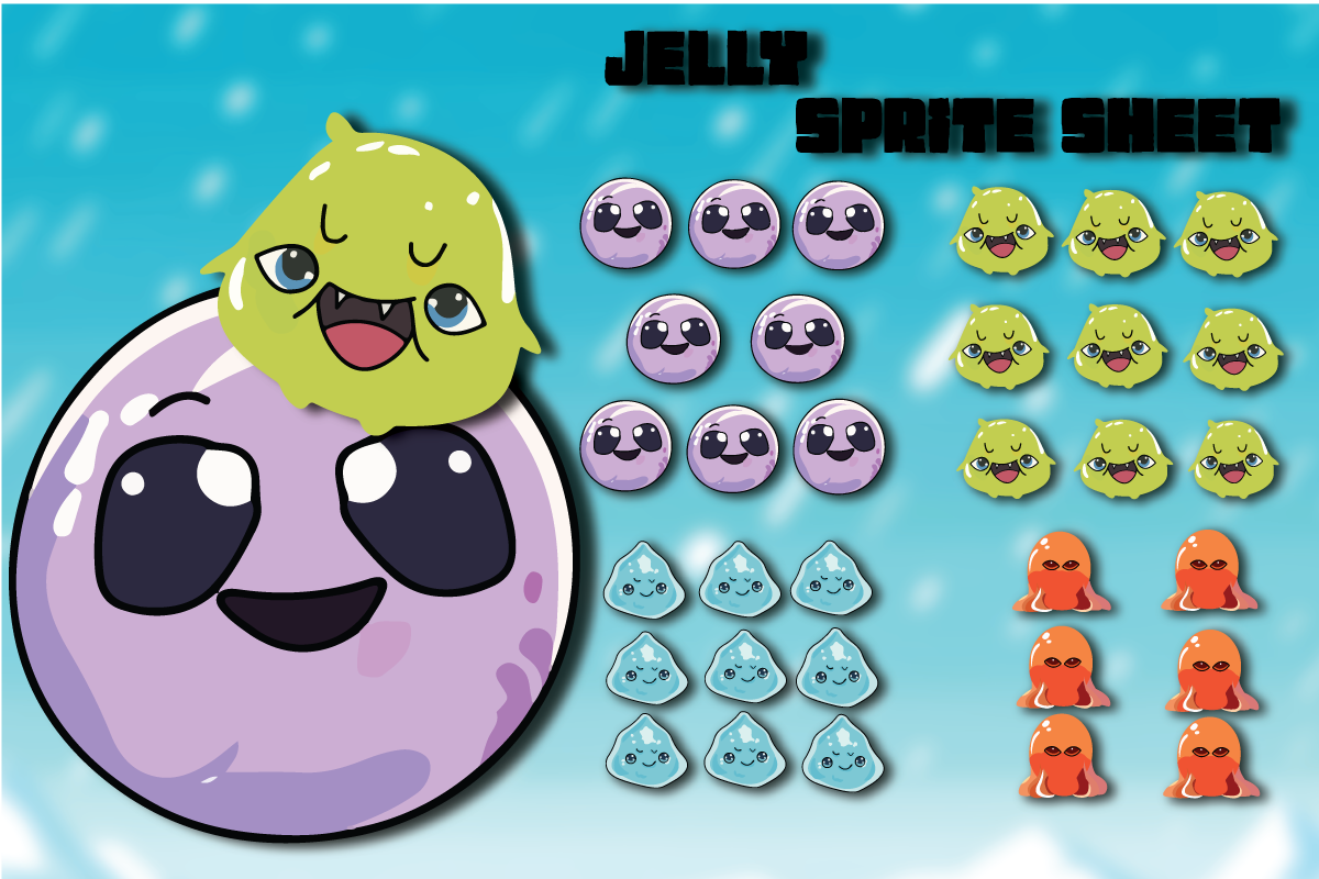 Jelly Sprite Sheet