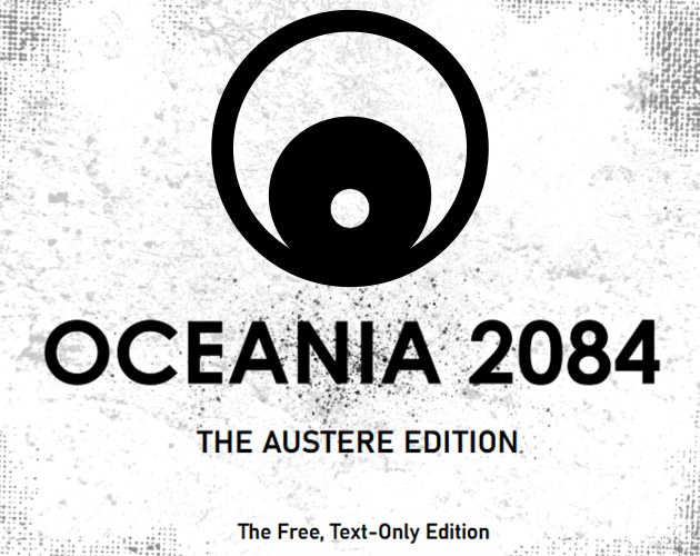 Cover image for Oceania 2084 - Austere Edition (2nd)