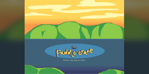 Cover image for Paddle-crane