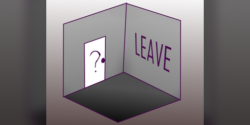 Cover image for leave