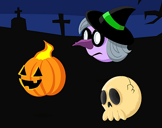 Skull Beats Pumpkin