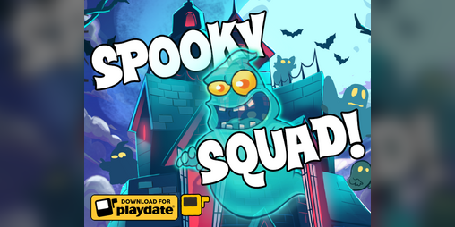 Cover image for Spooky Squad (for Playdate)