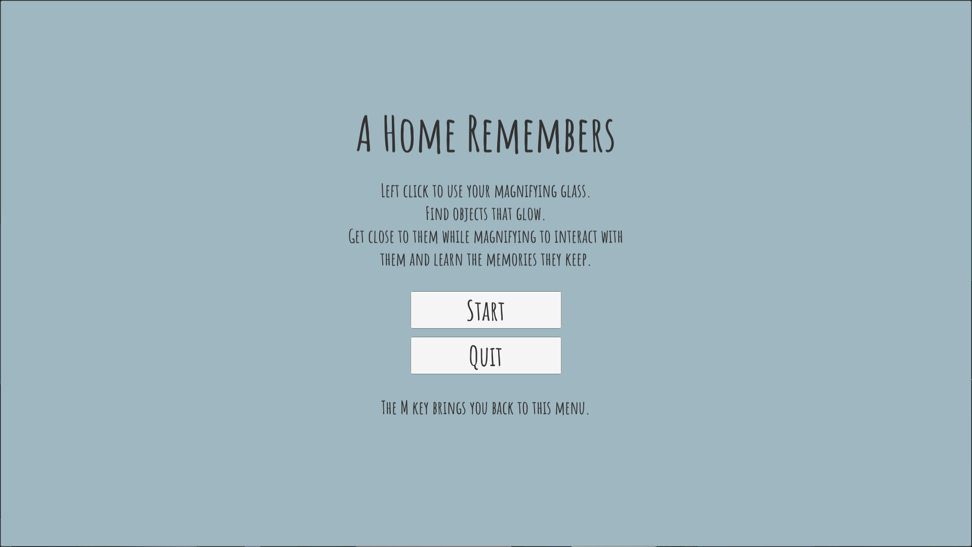 A Home Remembers