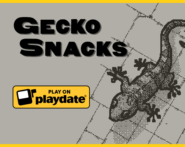 Gecko Snacks (Playdate)