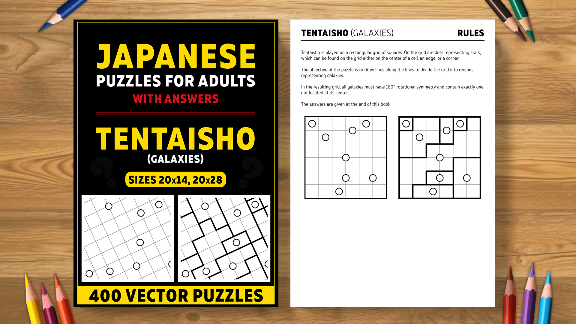 Tentaisho (Galaxies) - 400 puzzles