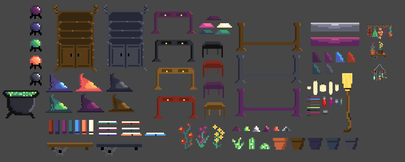 Witch Asset Pack