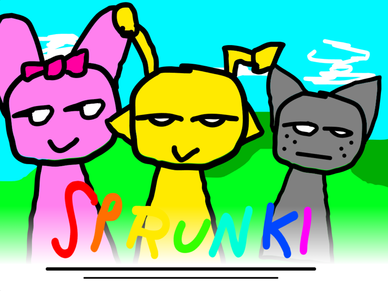 sprunki but bad (mr fun computer added)