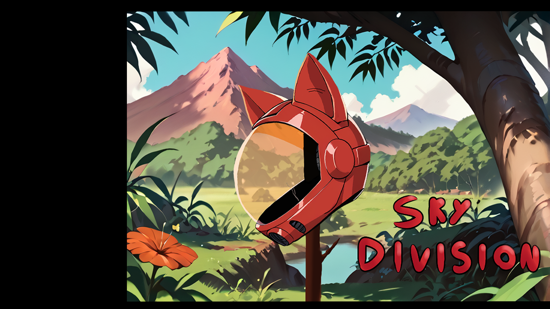 Cover art for Sky division, an adult visual novel by Marius Axe