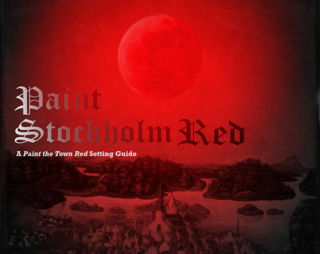 Cover image for Paint Stockholm Red