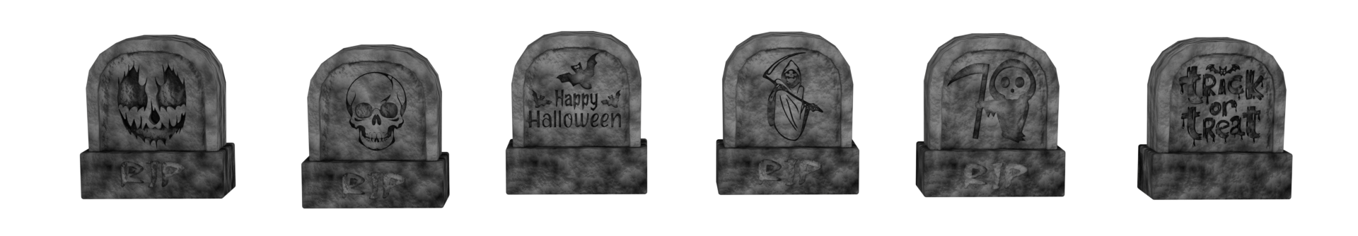 Halloween Tombstones