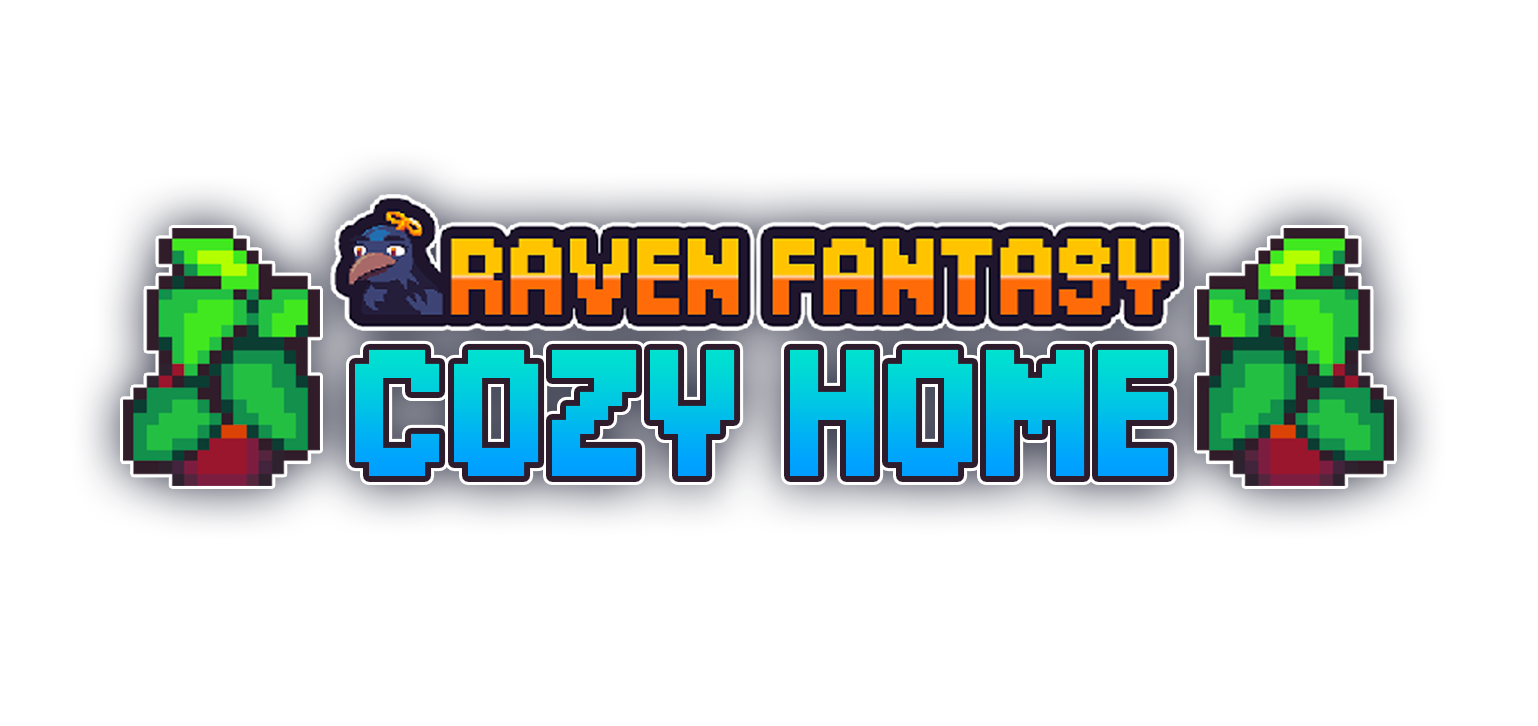 Raven Fantasy - 2D PixelArt Tileset and Sprites - Cozy Home