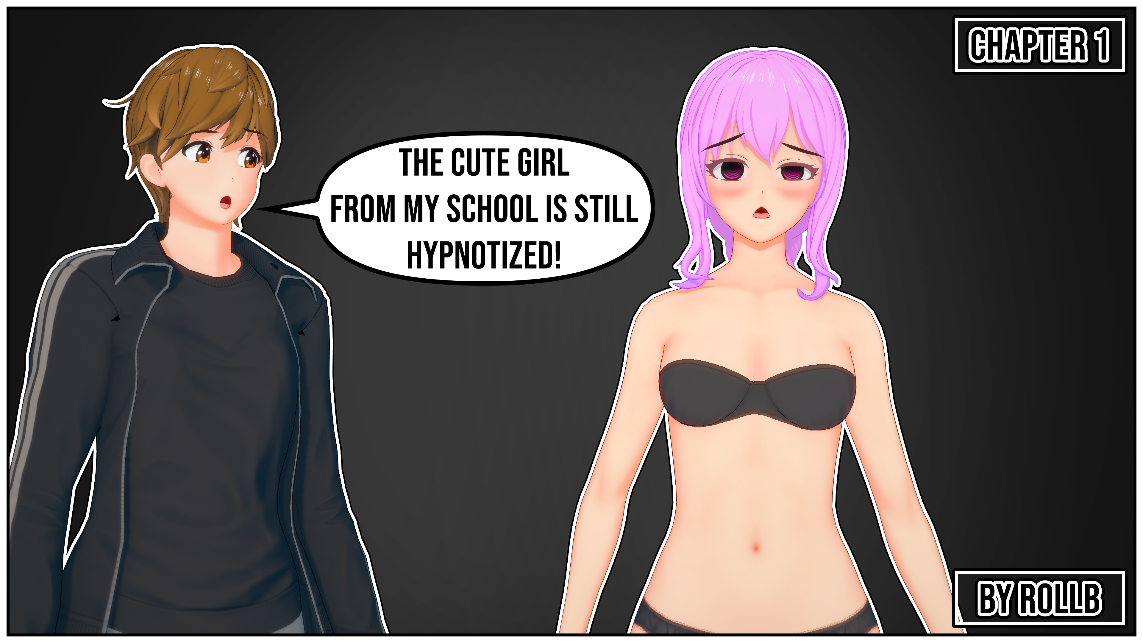 Cover image for The cute girl from my school is still hypnotized! Chapter 01
