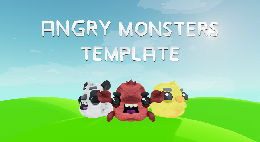 Angry Monsters Template