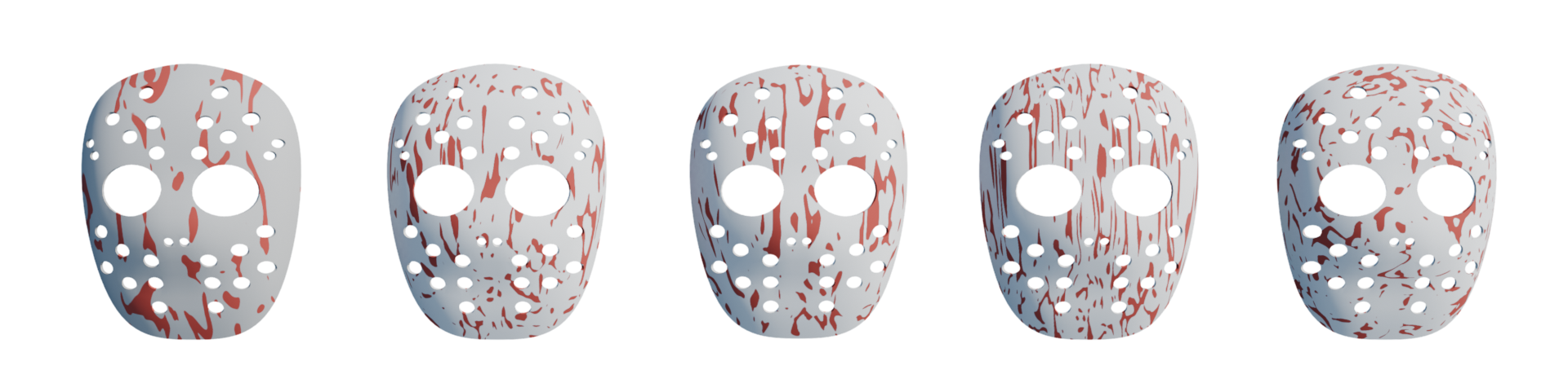 Halloween Hockey Masks