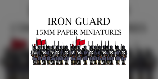 Cover image for 15mm Iron Guard - Paper Minis