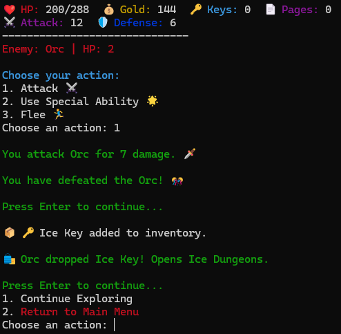 🗡️Rogue Slayer - Text RPG