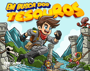 En Busca Dos Tesouros -Atari 2600-