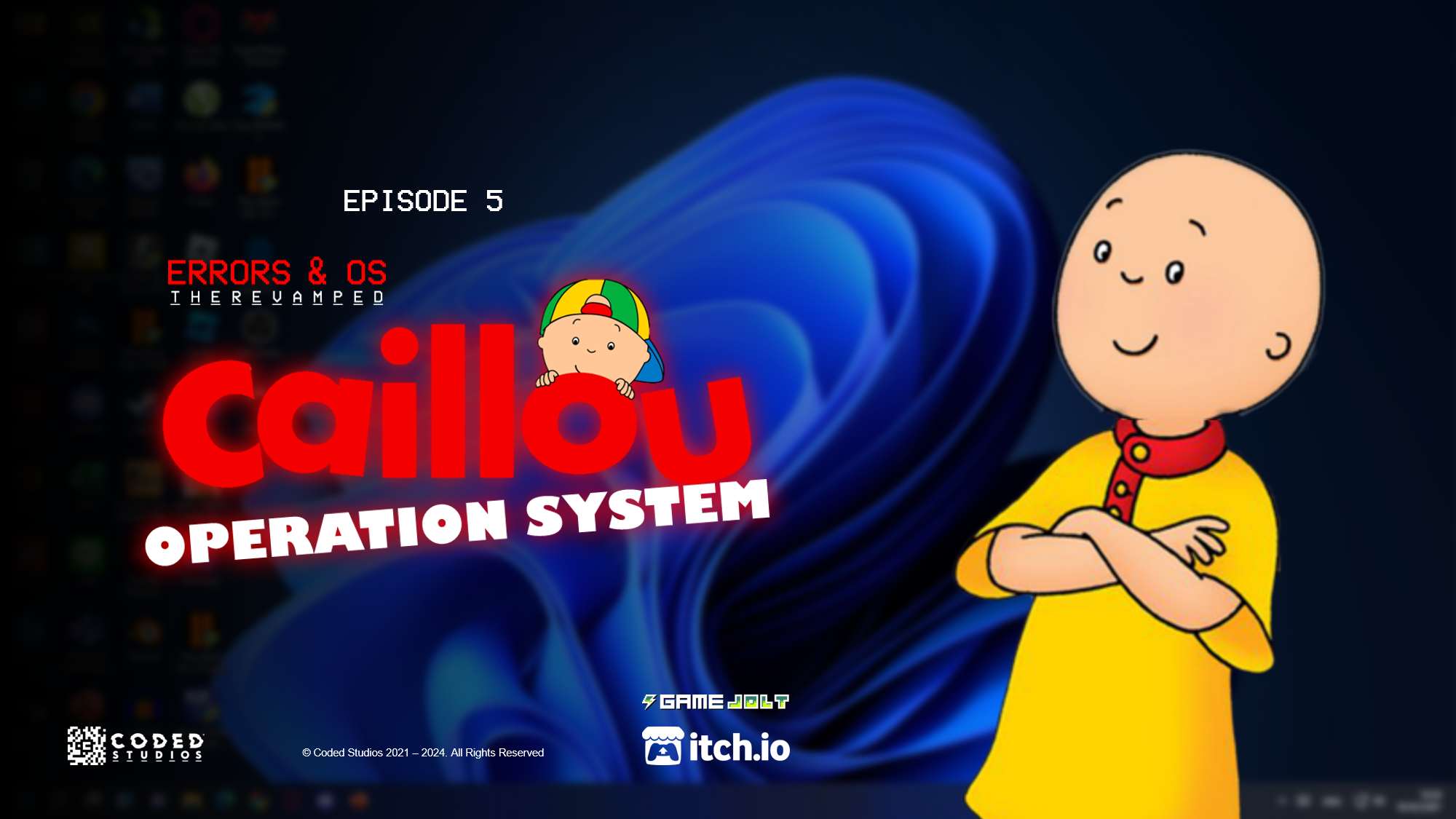 Caillou OS (2024 Edition) - Errors & OS Games