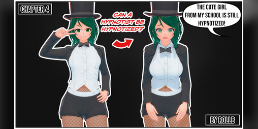Cover image for The cute girl from my school is still hypnotized! Chapter 04