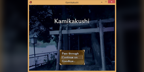 Cover image for Kamikakushi