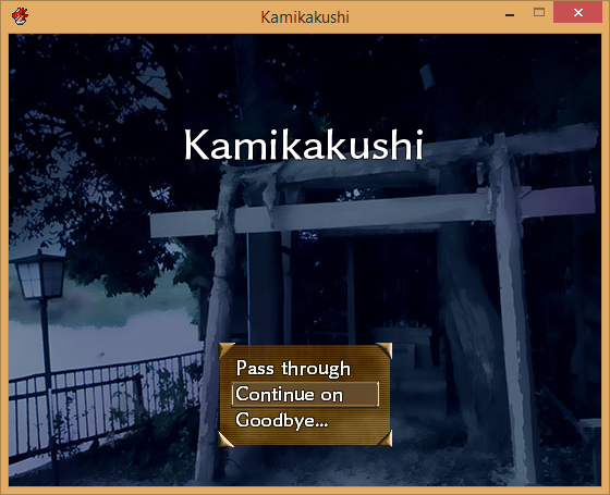Cover image for Kamikakushi