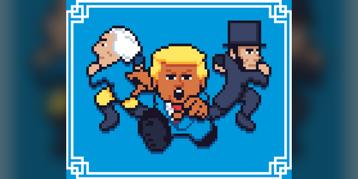 Cover image for Running for President