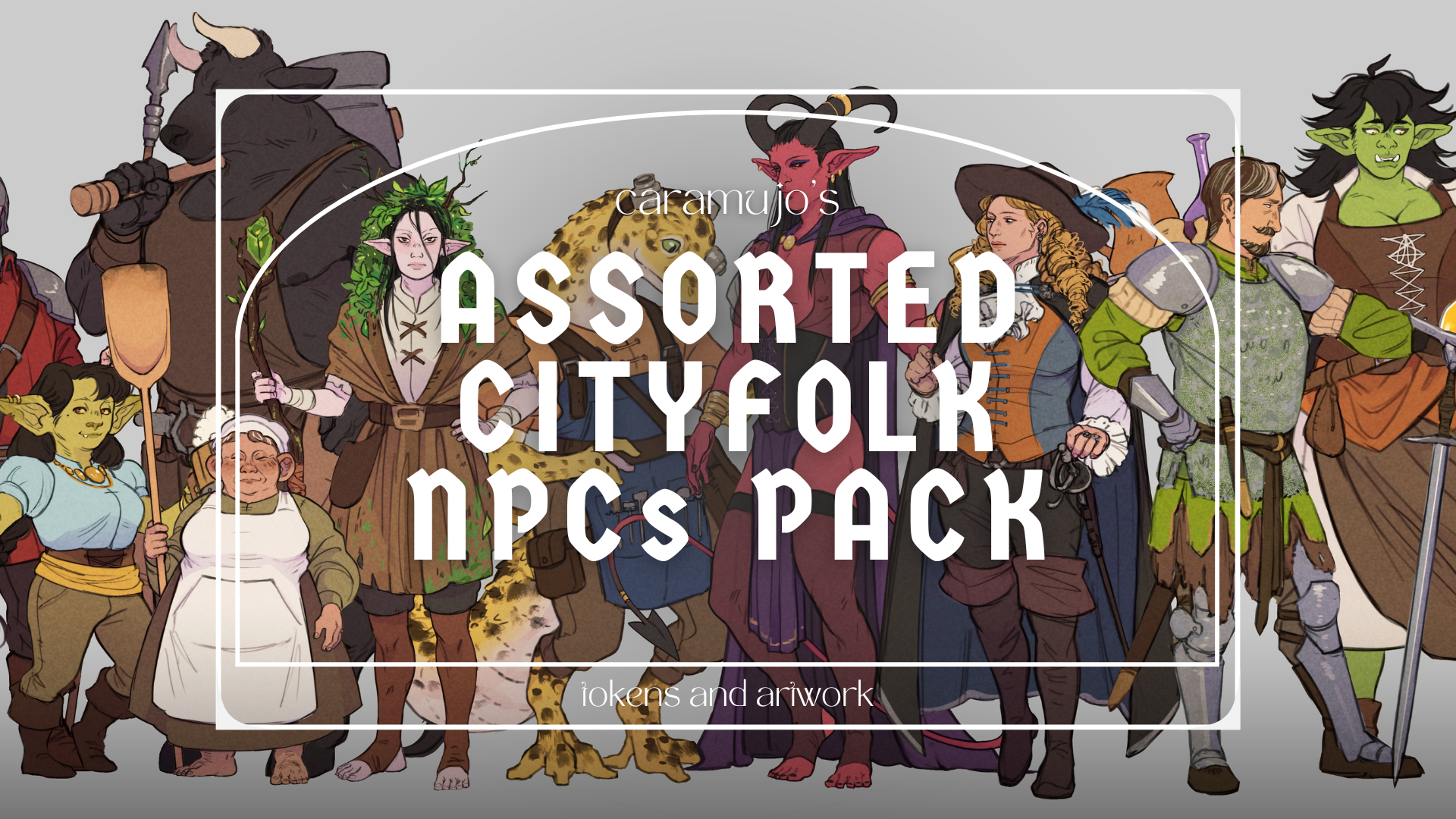 assorted cityfolk NPC pack