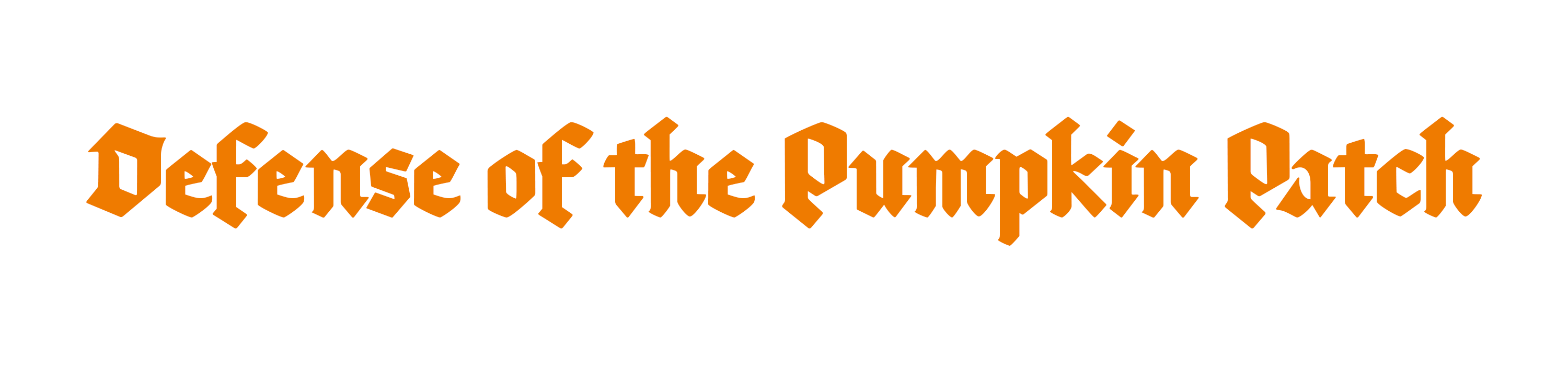 Defense of the Pumpkin Patch