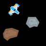 Random Asteroids (Unity ECS)