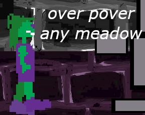 over pover any meadow