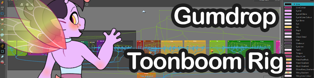 Gumdrop - Toonboom Rig