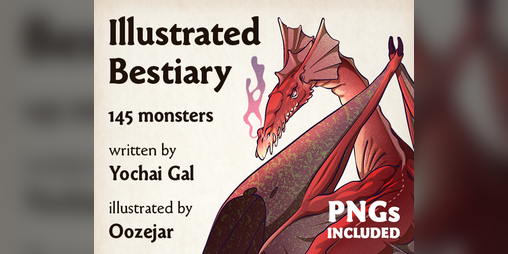 Cover image for Illustrated Bestiary