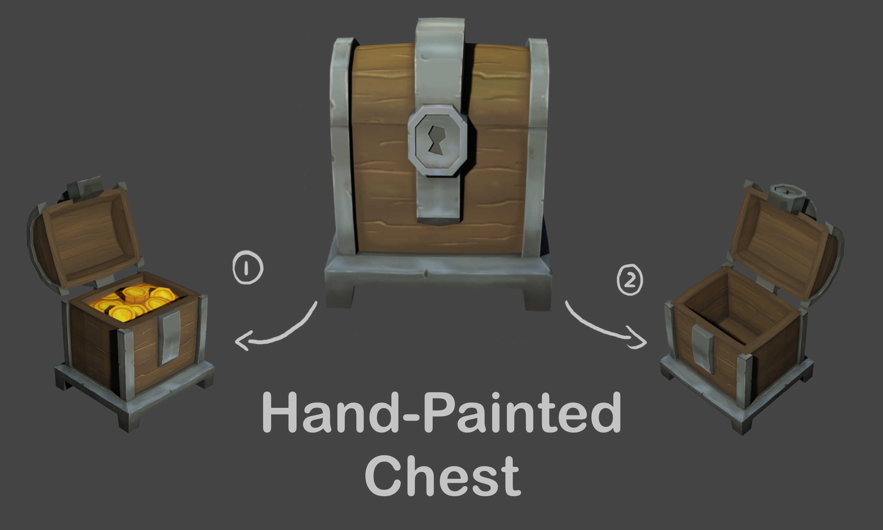 Moonomori - Hand-Painted Chest 02