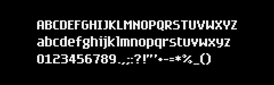 Pixel Font - NOPE