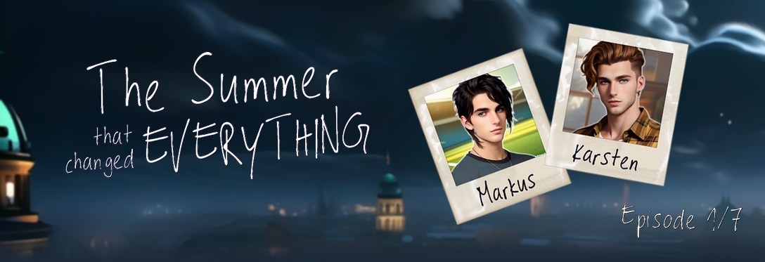 The Summer That Changed Everything: Episode 1 (Gay Romance Visual Novel)