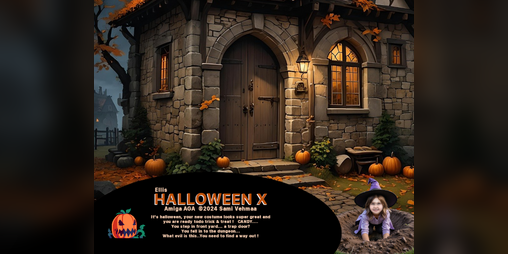 Cover image for Ellis Halloween X