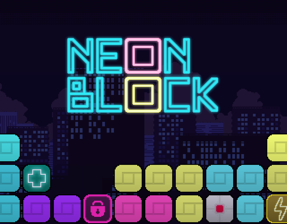 Neon Block by AndreiGames