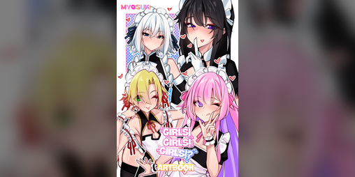 Cover image for Girls! Girls! Girls!? Official Artbook