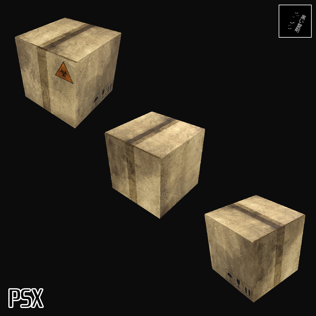 Old Dirt Box - Psx - 3D Model